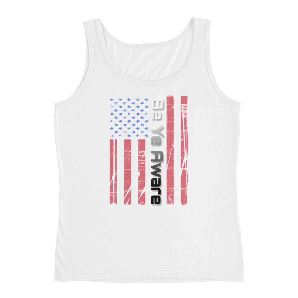 Old Glory Ladies' Tanks - Be Ye AWARE Clothing