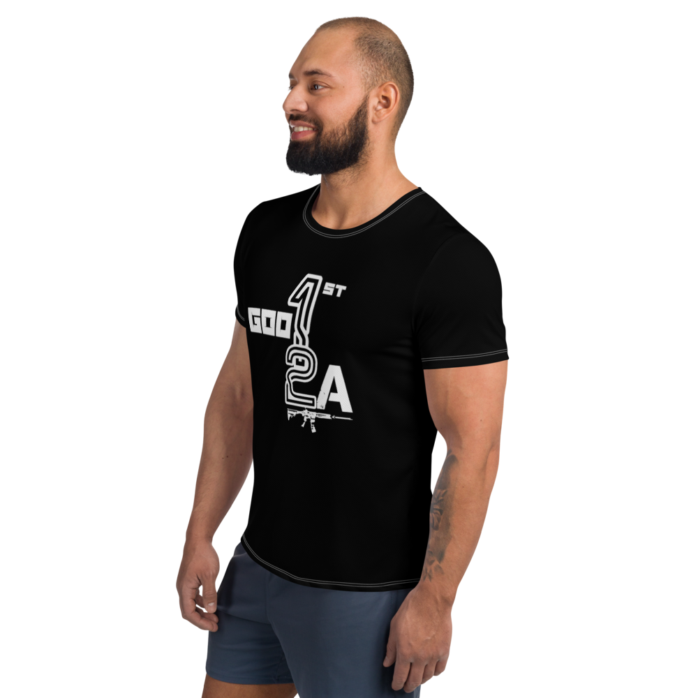 God 1st 2A Men's Athletic Tees