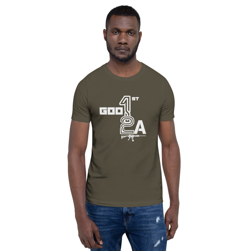 God 1st 2A Mens/Unisex Tees