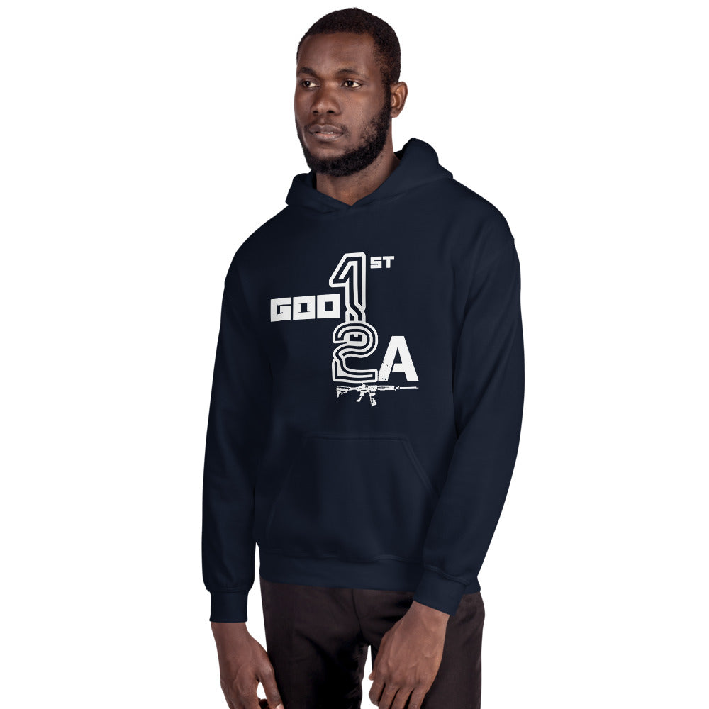 God 1st 2A Men's/Unisex Hoodies