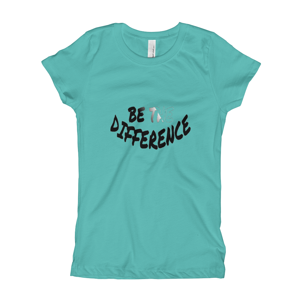 Be the Difference Girl's T-Shirts - Be Ye AWARE Clothing