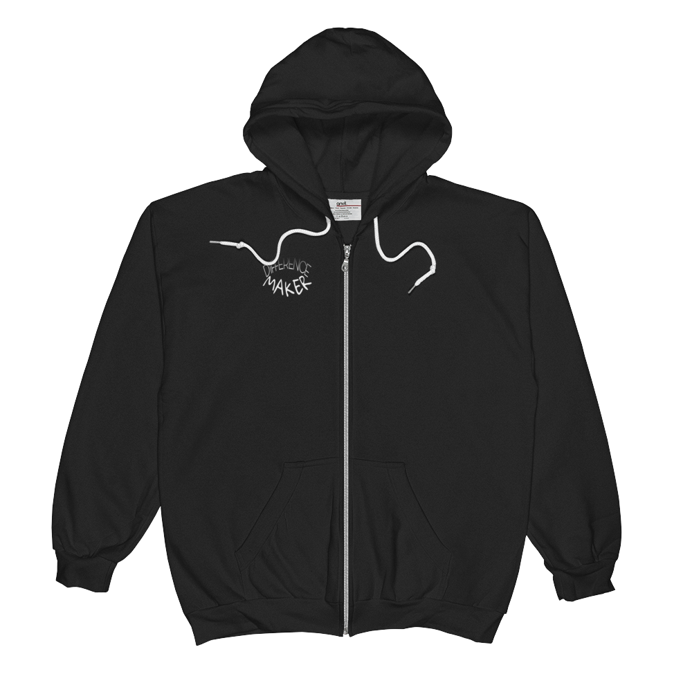 Difference Maker Men/Unisex Zip Hoodies - Be Ye AWARE Clothing