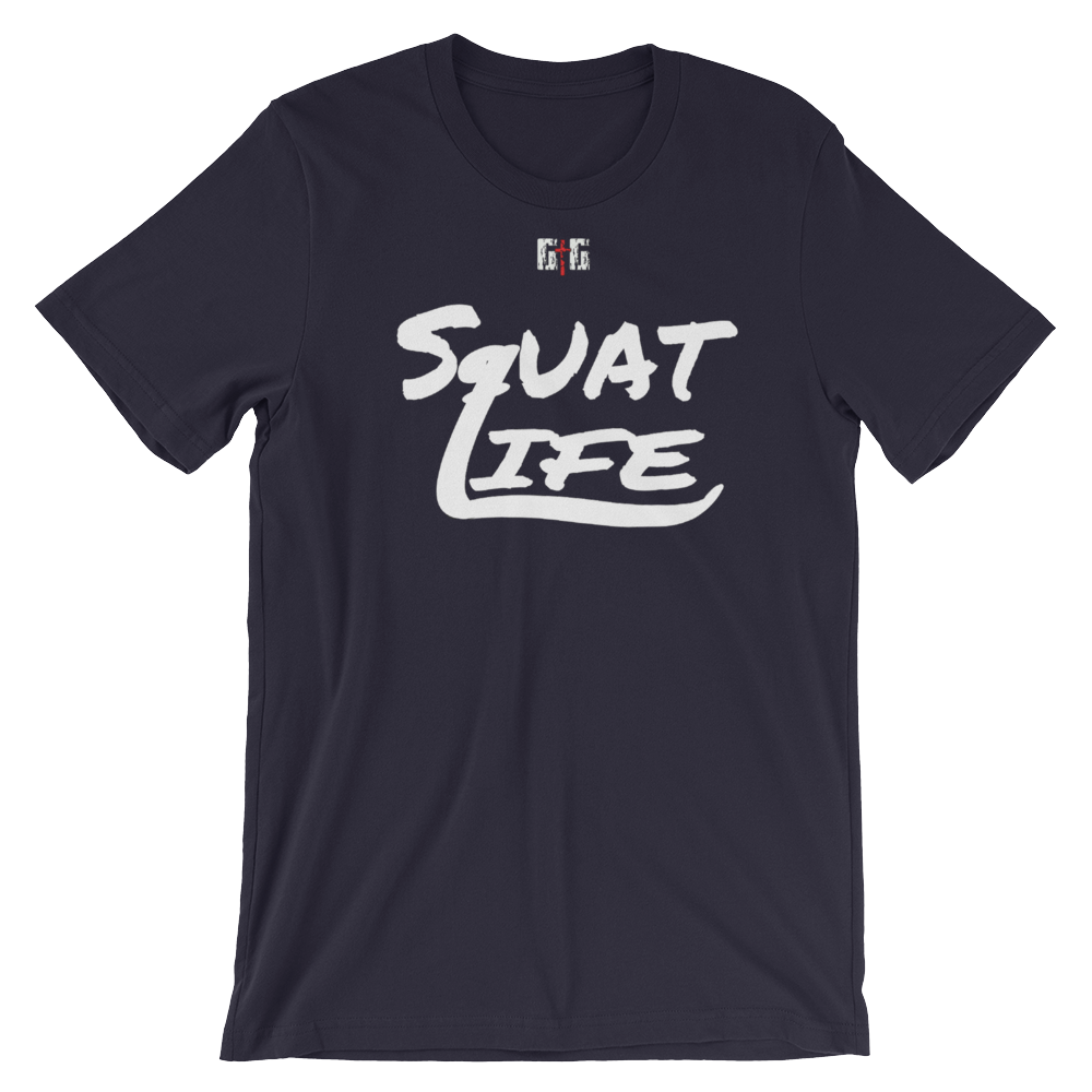 Squat Life Men's/Unisex Tees - Be Ye AWARE Clothing