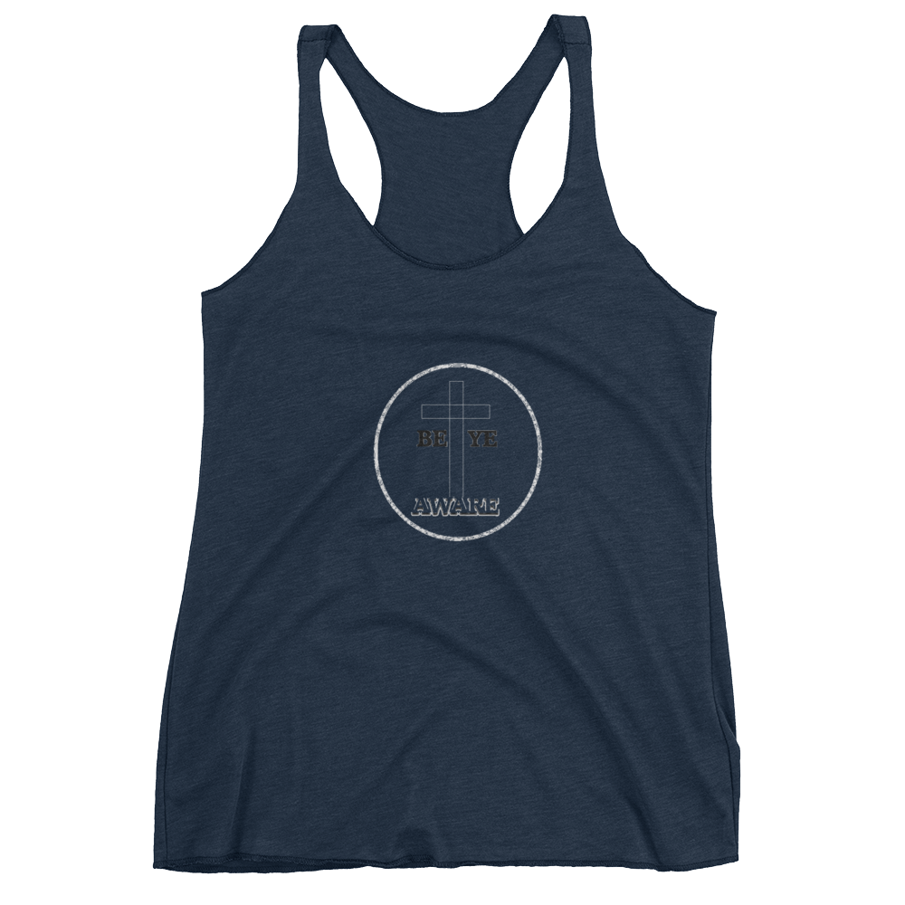 Be Ye AWARE Ladies Racerback Tanks - Be Ye AWARE Clothing