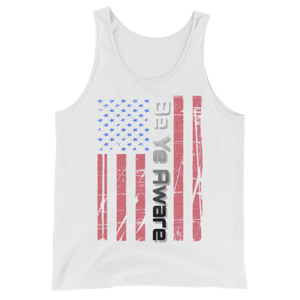 Old Glory - Men's/Unisex Tanks - Be Ye AWARE Clothing