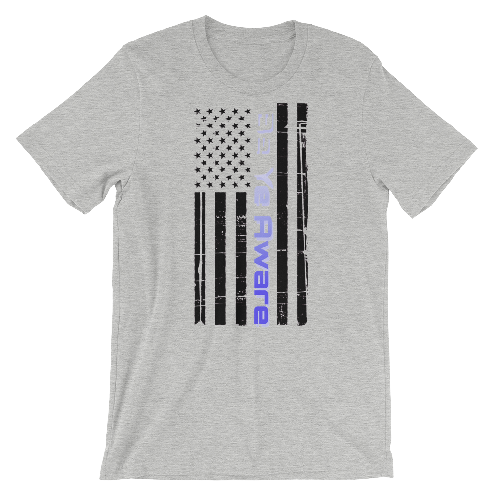 Police Courage Men/Unisex Tees - Be Ye AWARE Clothing