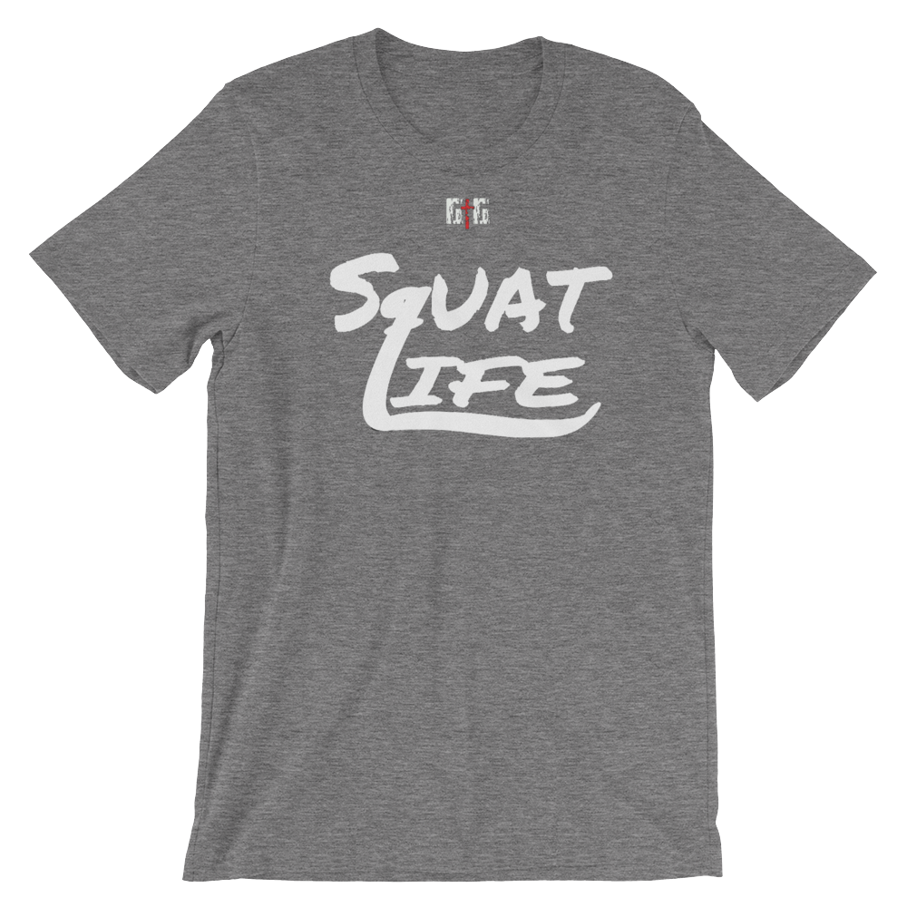 Squat Life Men's/Unisex Tees - Be Ye AWARE Clothing