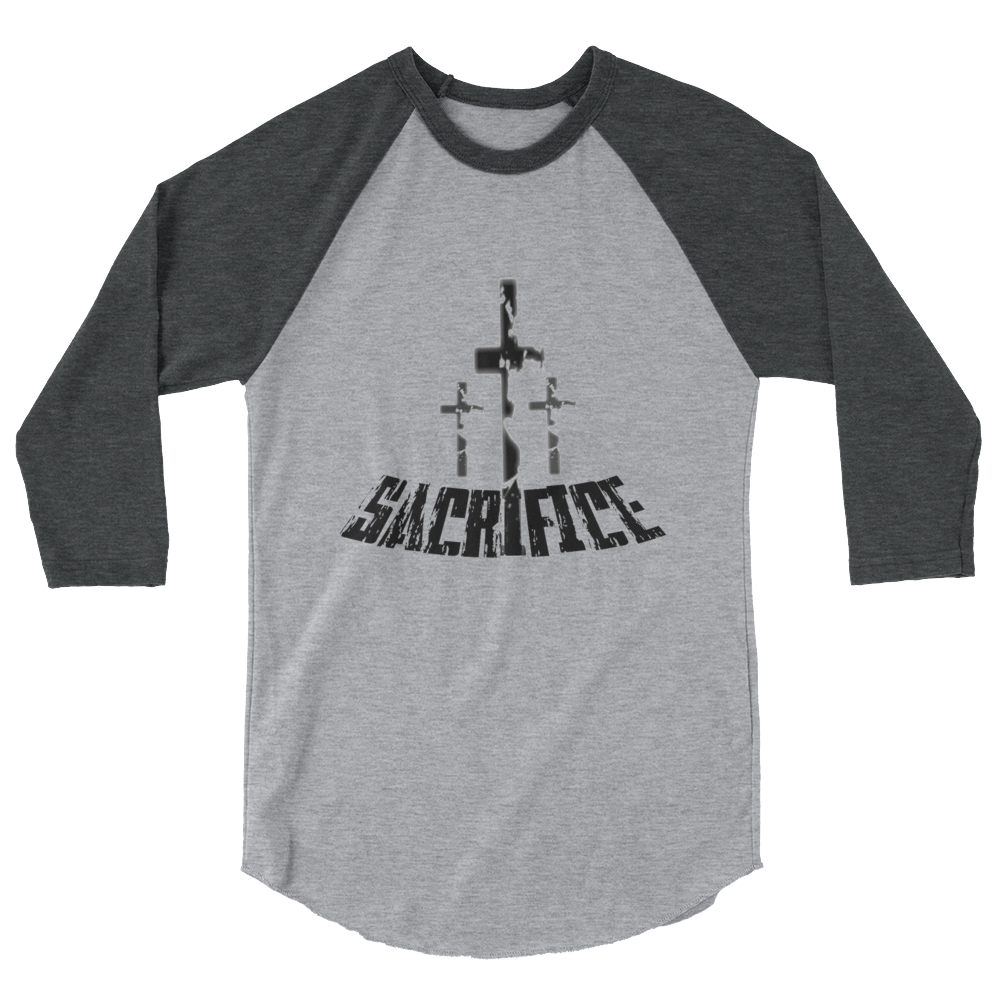 Sacrifice Men/Unisex Baseball Tees - Be Ye AWARE Clothing