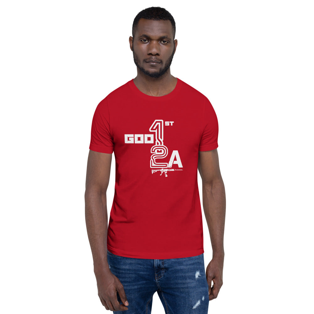 God 1st 2A Mens/Unisex Tees