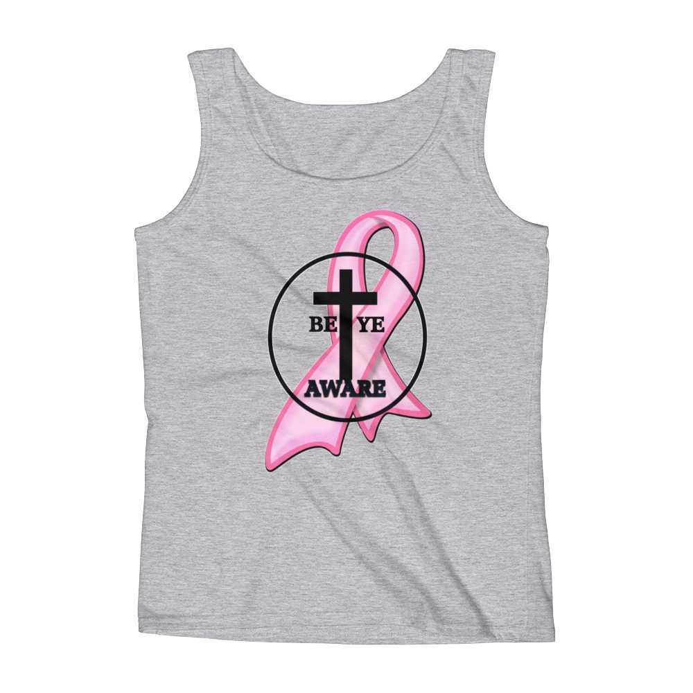BCA Ladies' Awareness Tank - Heather Grey - Be Ye AWARE Clothing