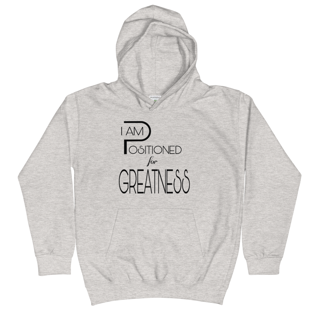 Positioned Children's Unisex Hoodies
