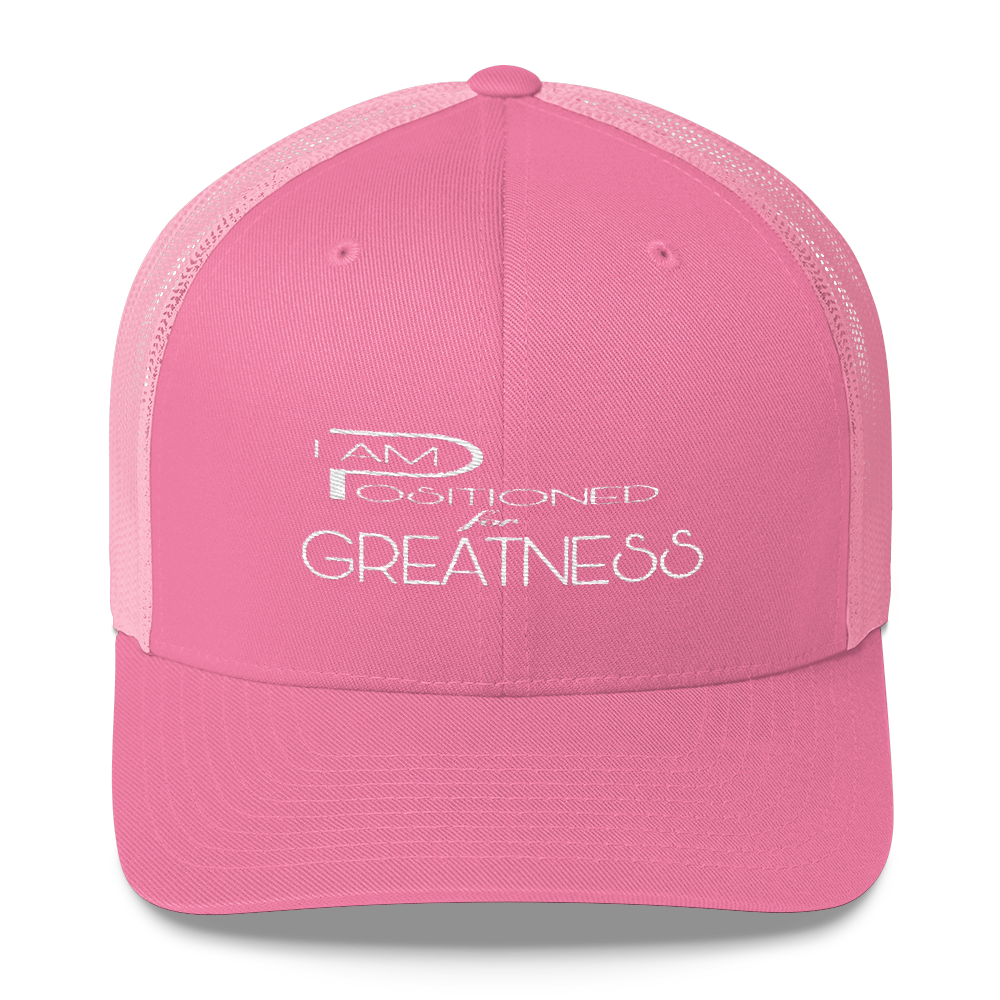 Positioned for Greatness Trucker Caps - Be Ye AWARE Clothing