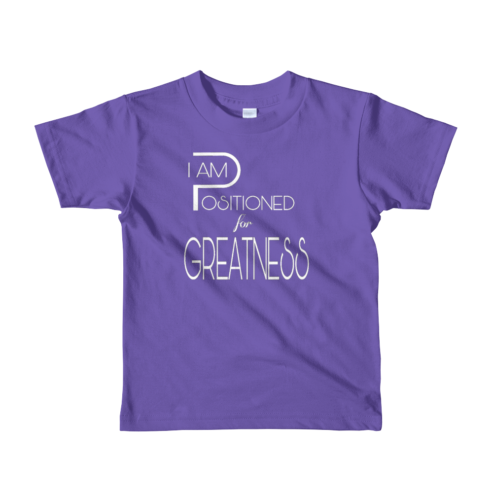 Positioned - Boys/Unisex Kids T-Shirts - Be Ye AWARE Clothing