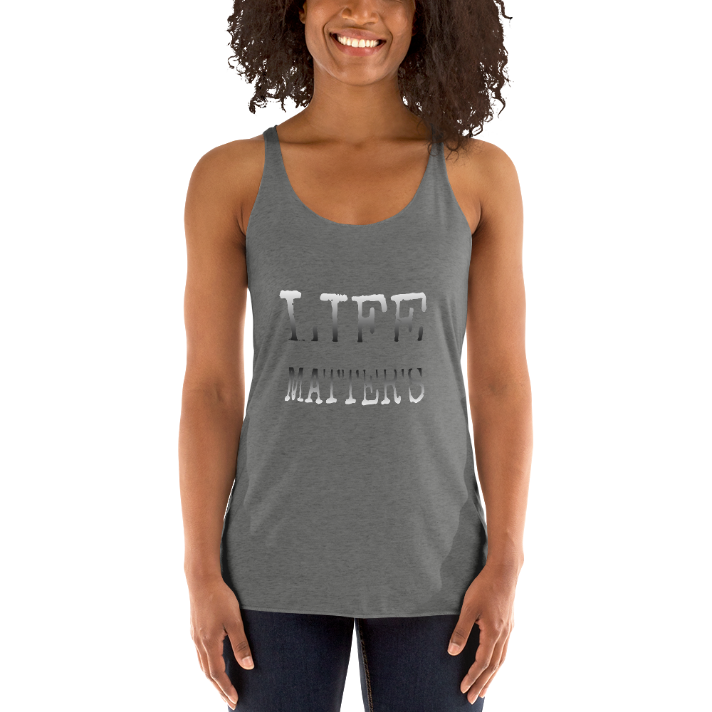 Life Matters Ladies Racerback Tanks