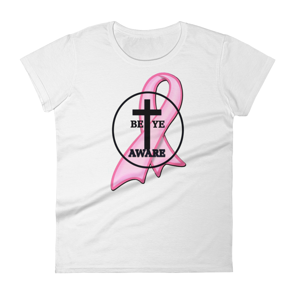 BCA Ladies' Awareness Tee - White - Be Ye AWARE Clothing