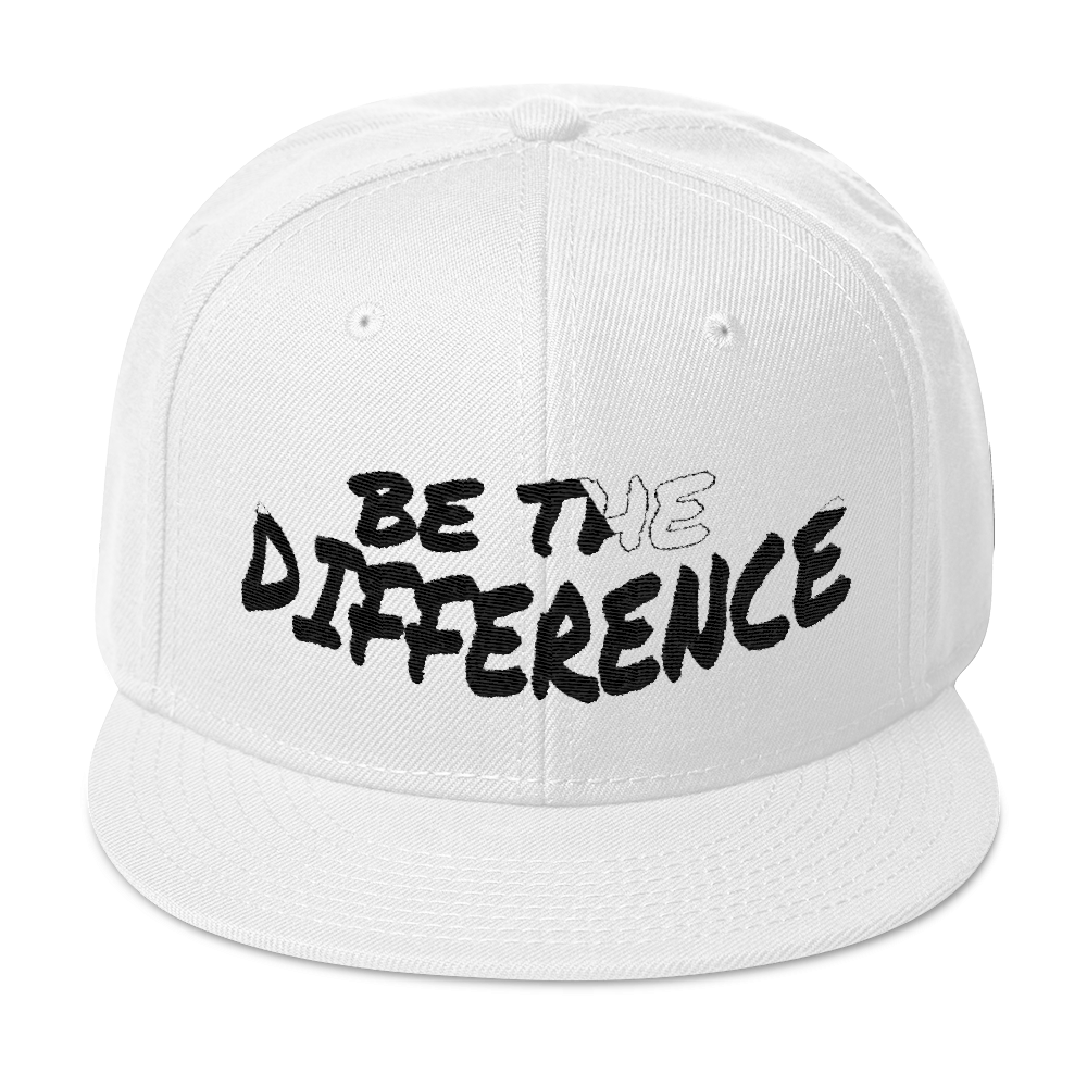 Be The Difference Unisex Snapback Hats - Be Ye AWARE Clothing