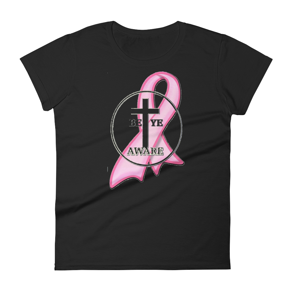 BCA Ladies' Awareness Tee - Black - Be Ye AWARE Clothing