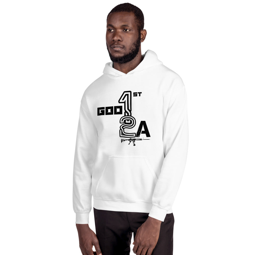 God 1st 2A Men's/Unisex Hoodies