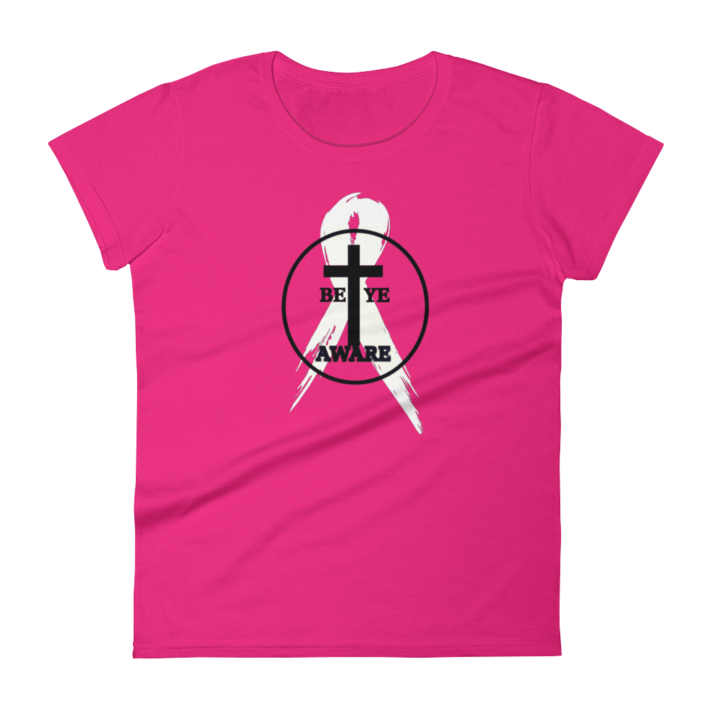 BCA Special Edition Ladies' Awareness Tee - Pink - Be Ye AWARE Clothing