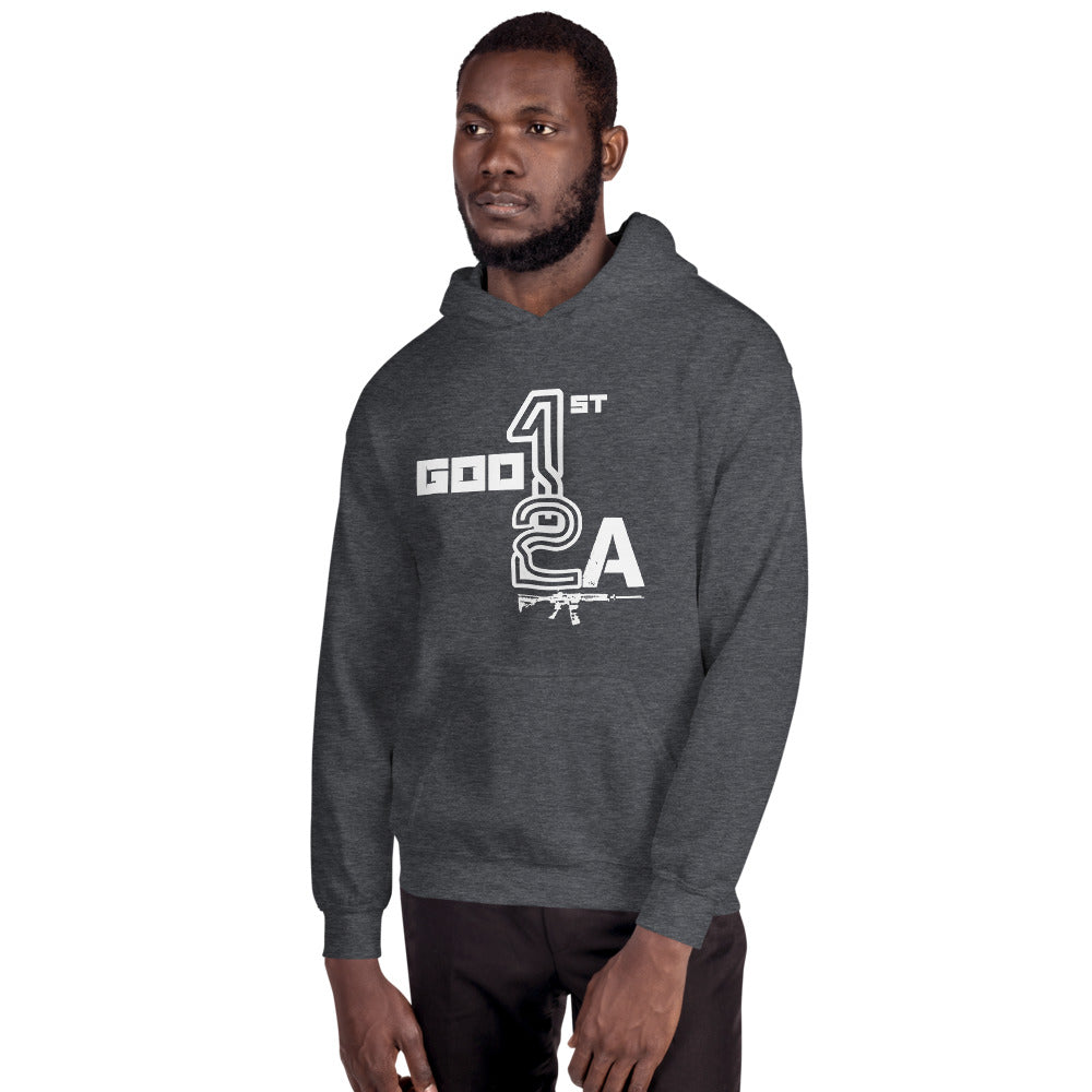 God 1st 2A Men's/Unisex Hoodies