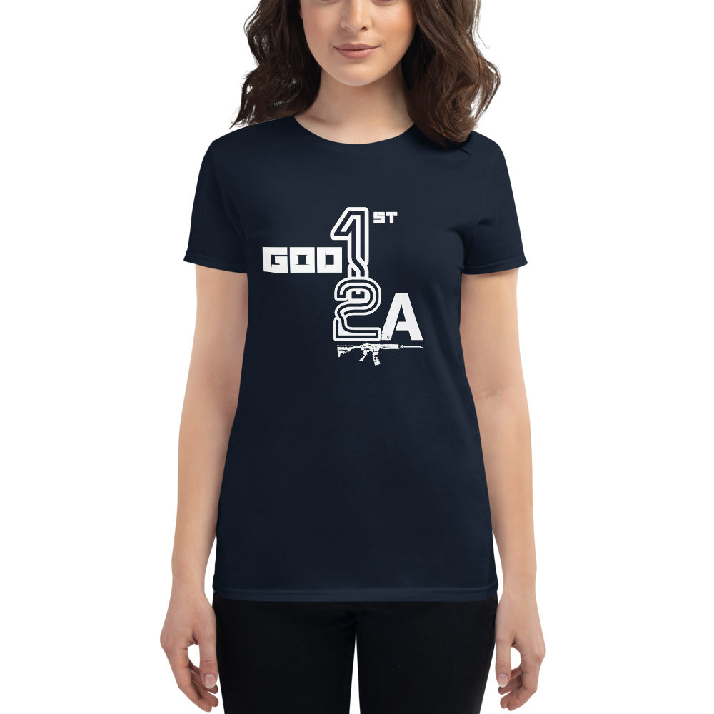 God 1st 2A Ladies' Tees