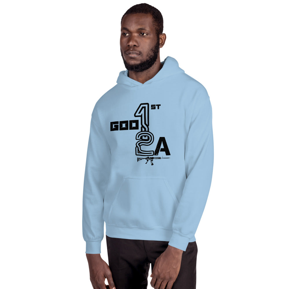 God 1st 2A Men's/Unisex Hoodies