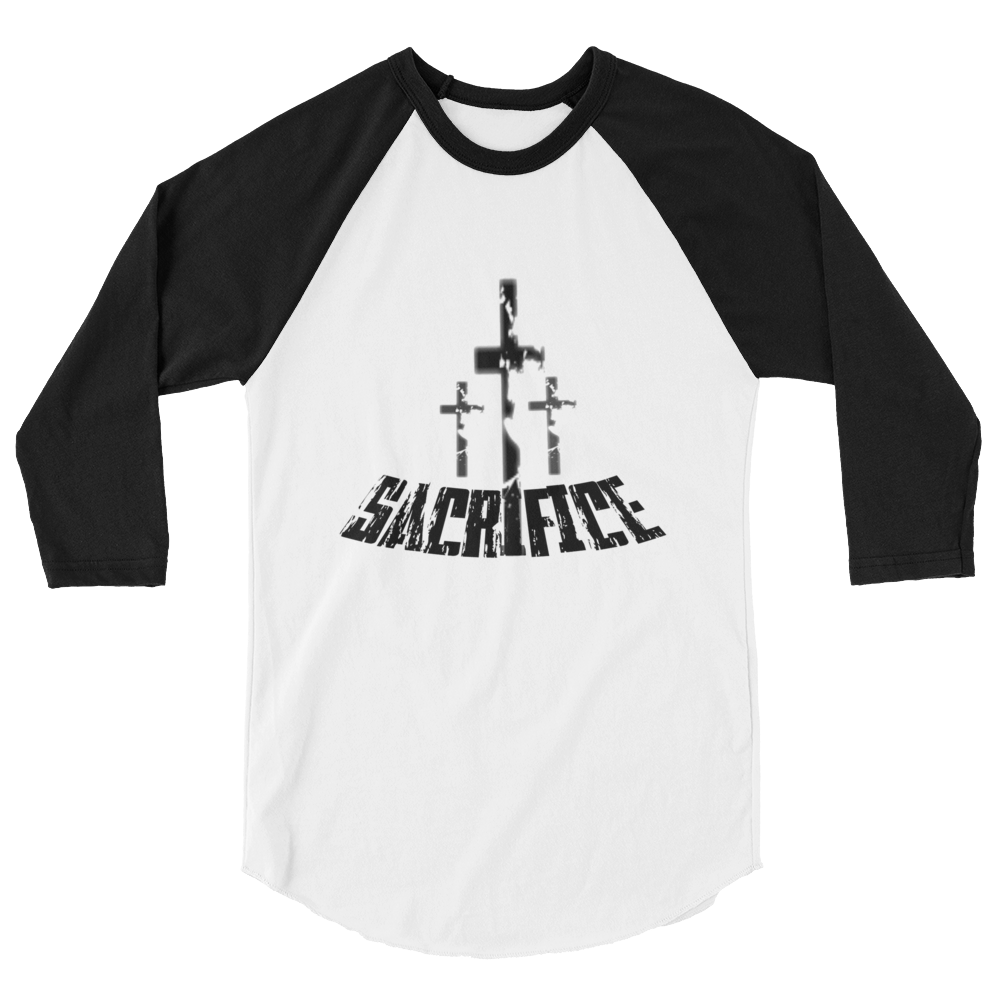 Sacrifice Men/Unisex Baseball Tees - Be Ye AWARE Clothing