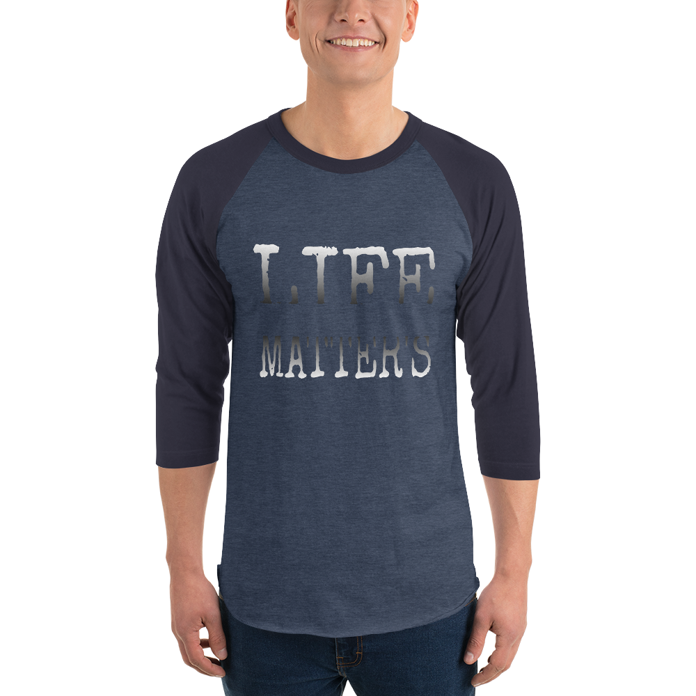 Life Matters Men/Unisex Baseball Tees