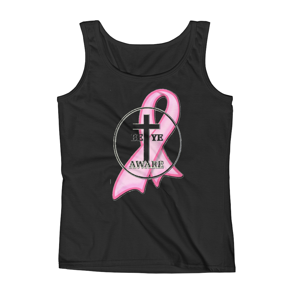 BCA Ladies' Awareness Tank - Black - Be Ye AWARE Clothing