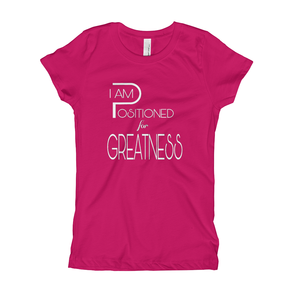 Positioned Girl's T-Shirts - Be Ye AWARE Clothing