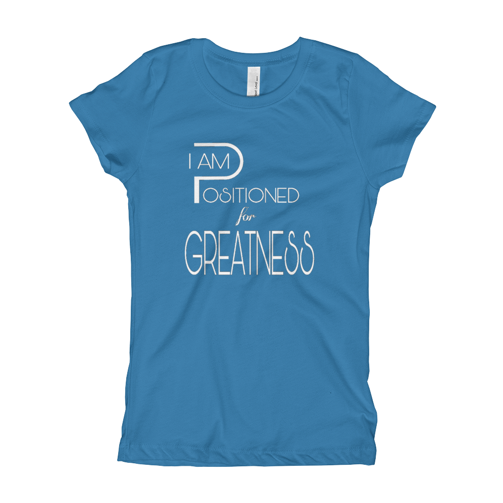 Positioned Girl's T-Shirts - Be Ye AWARE Clothing