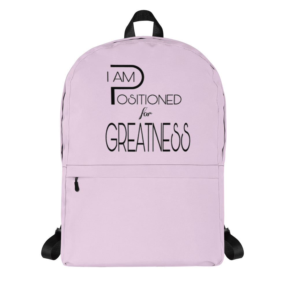 Positioned for Greatness Backpacks
