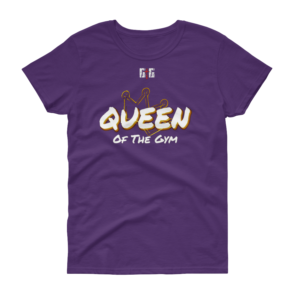 Queen of the Gym Ladies' Tees - Be Ye AWARE Clothing