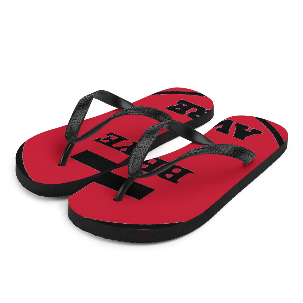 Be Ye AWARE Unisex Flip-Flops