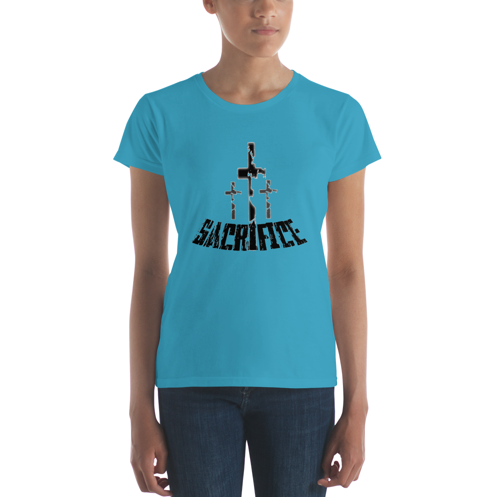 Sacrifice Ladies' Tees - Be Ye AWARE Clothing