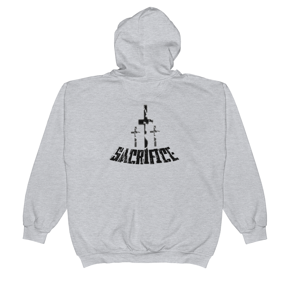 Sacrifice - Men's/Unisex  Zip Hoodies - Be Ye AWARE Clothing