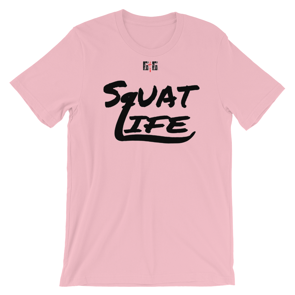 Squat Life Men's/Unisex Tees - Be Ye AWARE Clothing