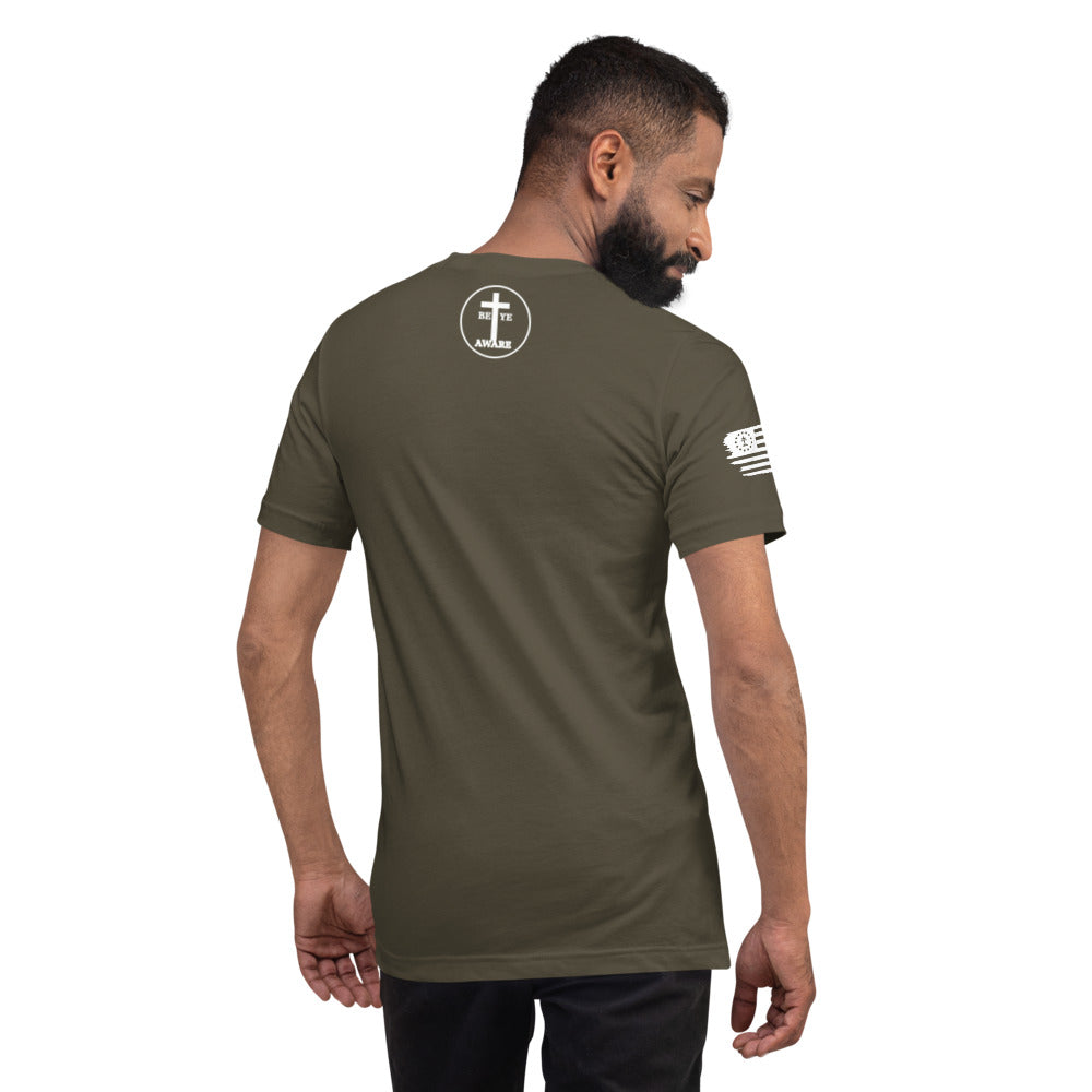 Be Ye AWARE All American Men's/Unisex Tees