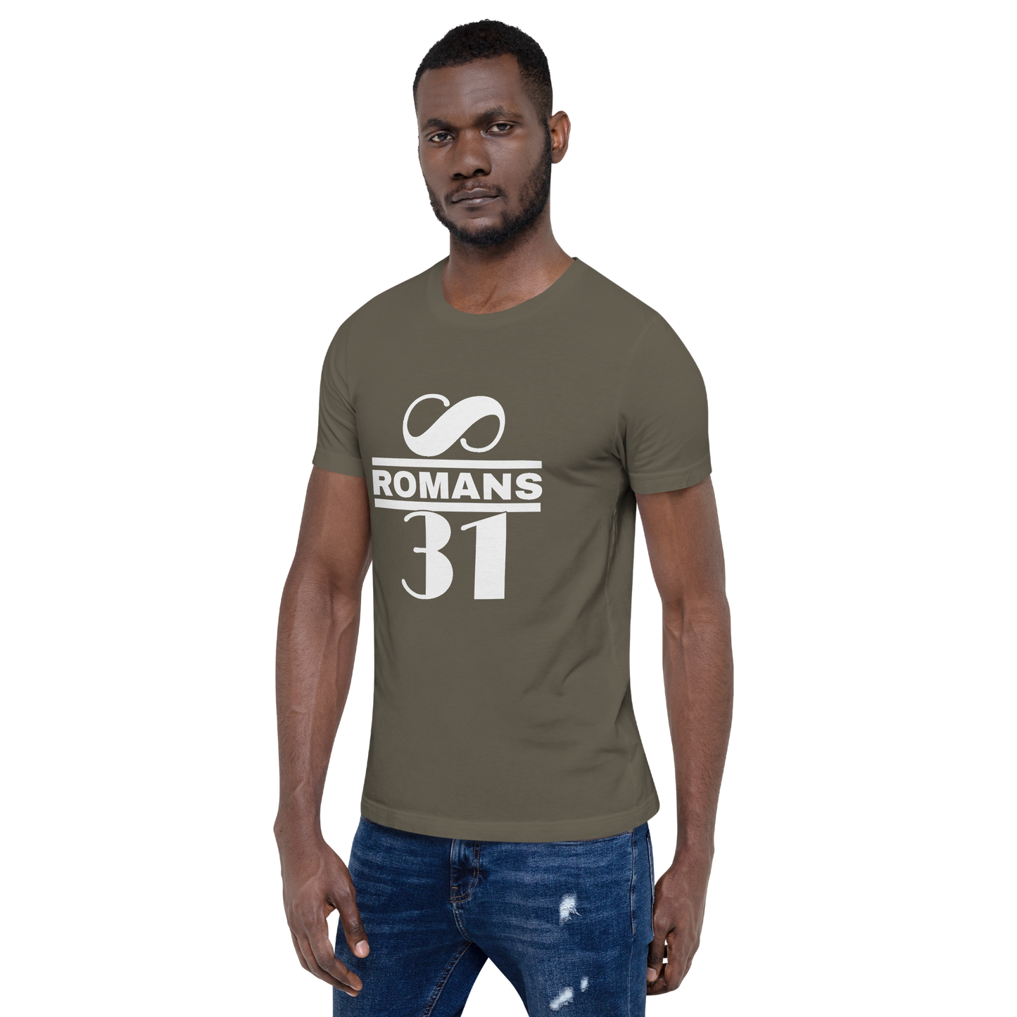 Romans 8:31 Men's/Unisex t-shirt