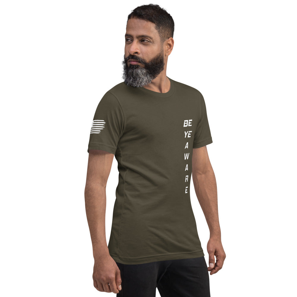 Be Ye AWARE All American Men's/Unisex Tees