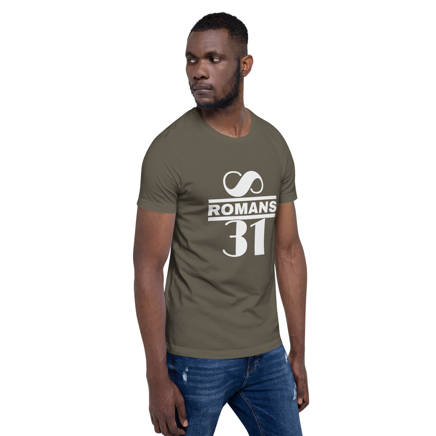 Romans 8:31 Men's/Unisex t-shirt
