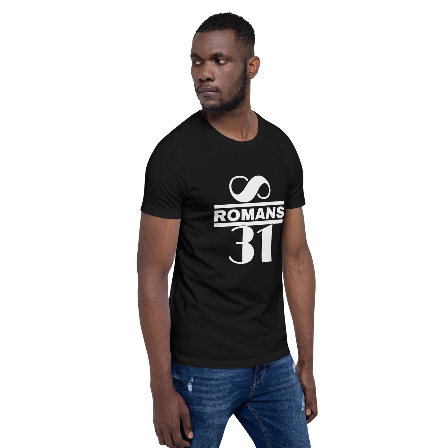 Romans 8:31 Men's/Unisex t-shirt