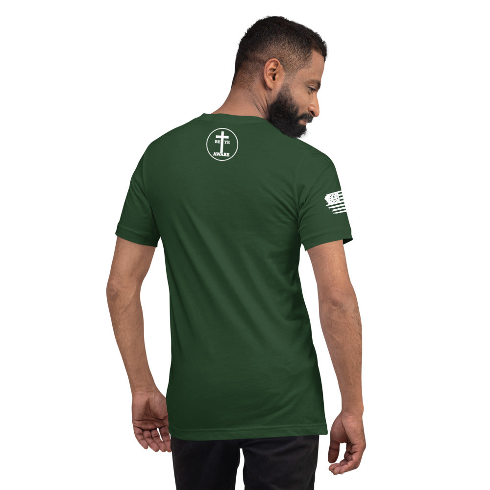 Be Ye AWARE All American Men's/Unisex Tees