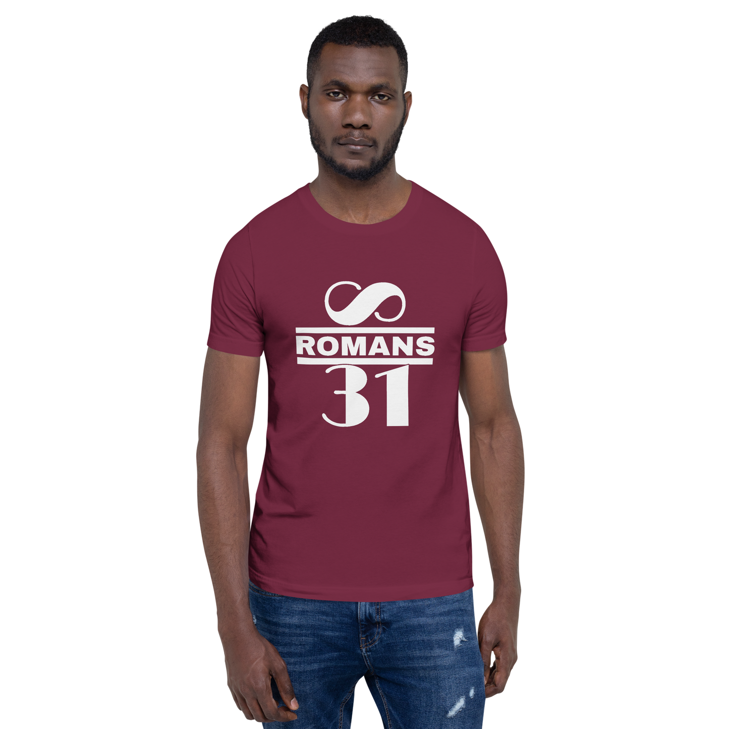 Romans 8:31 Men's/Unisex t-shirt