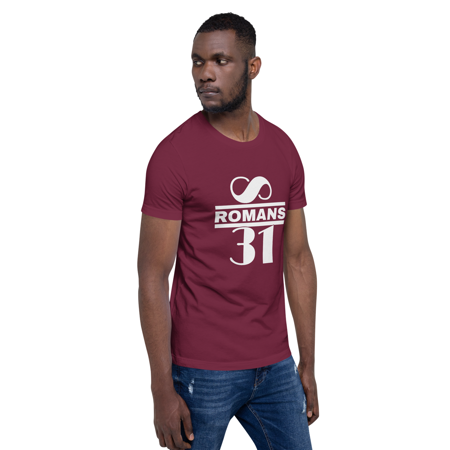Romans 8:31 Men's/Unisex t-shirt