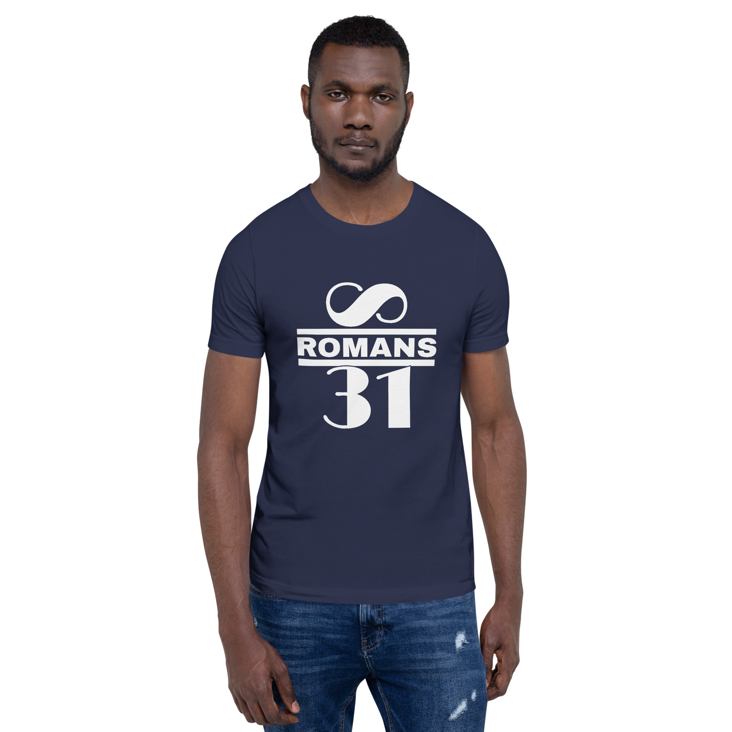 Romans 8:31 Men's/Unisex t-shirt