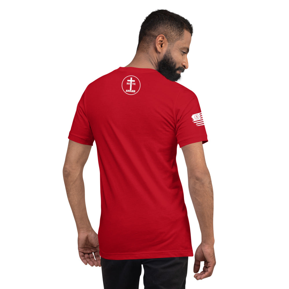 Be Ye AWARE All American Men's/Unisex Tees