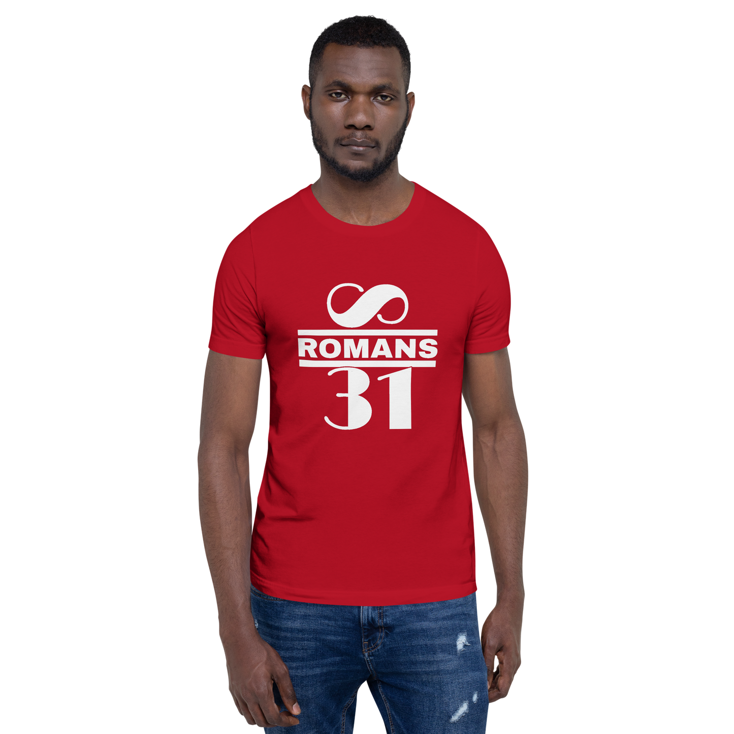 Romans 8:31 Men's/Unisex t-shirt