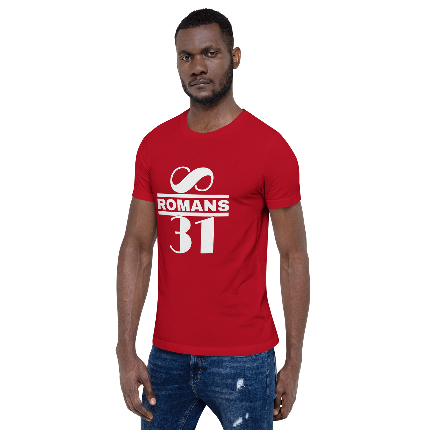 Romans 8:31 Men's/Unisex t-shirt