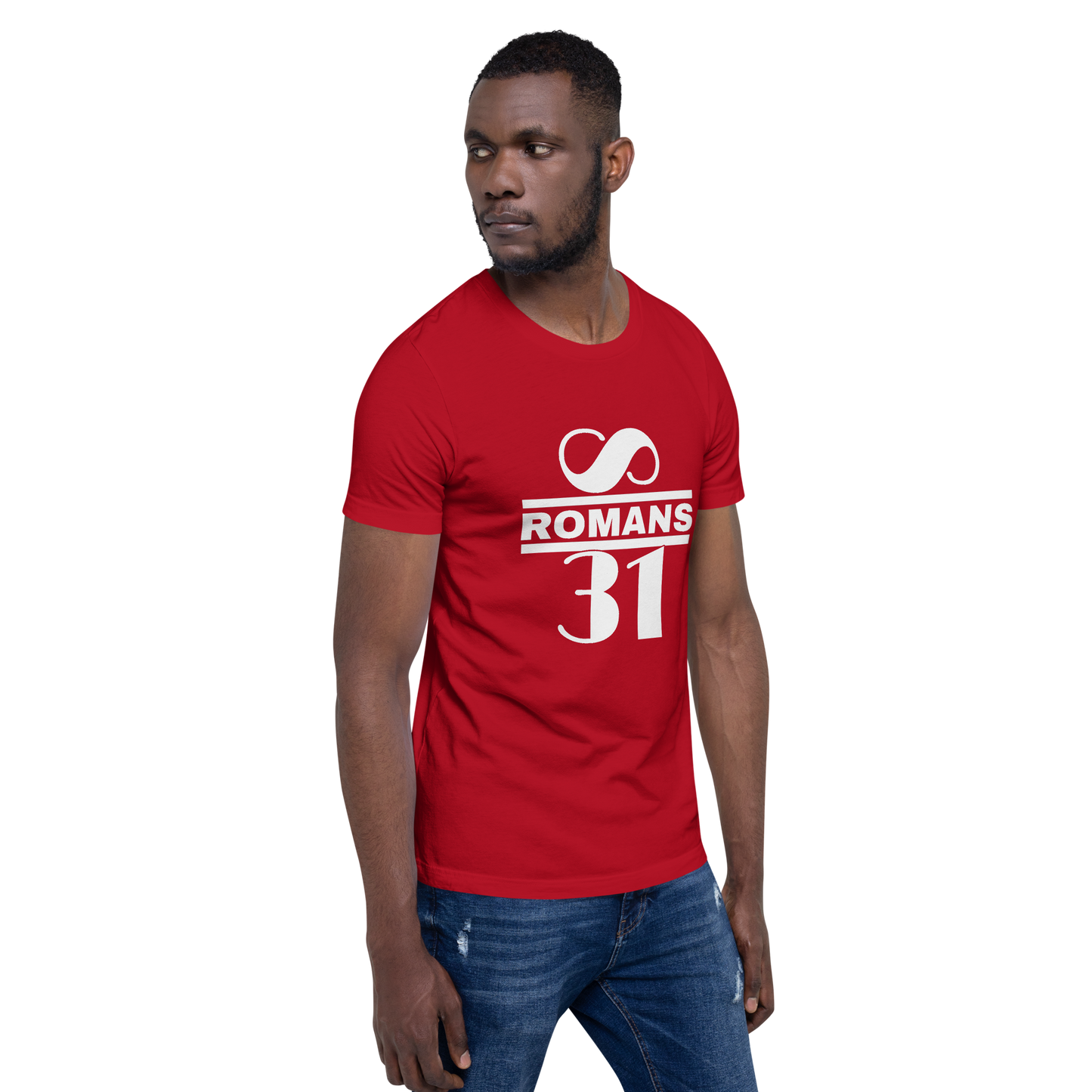 Romans 8:31 Men's/Unisex t-shirt